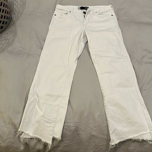 Kut from the Kloth White Kelsey Jeans
